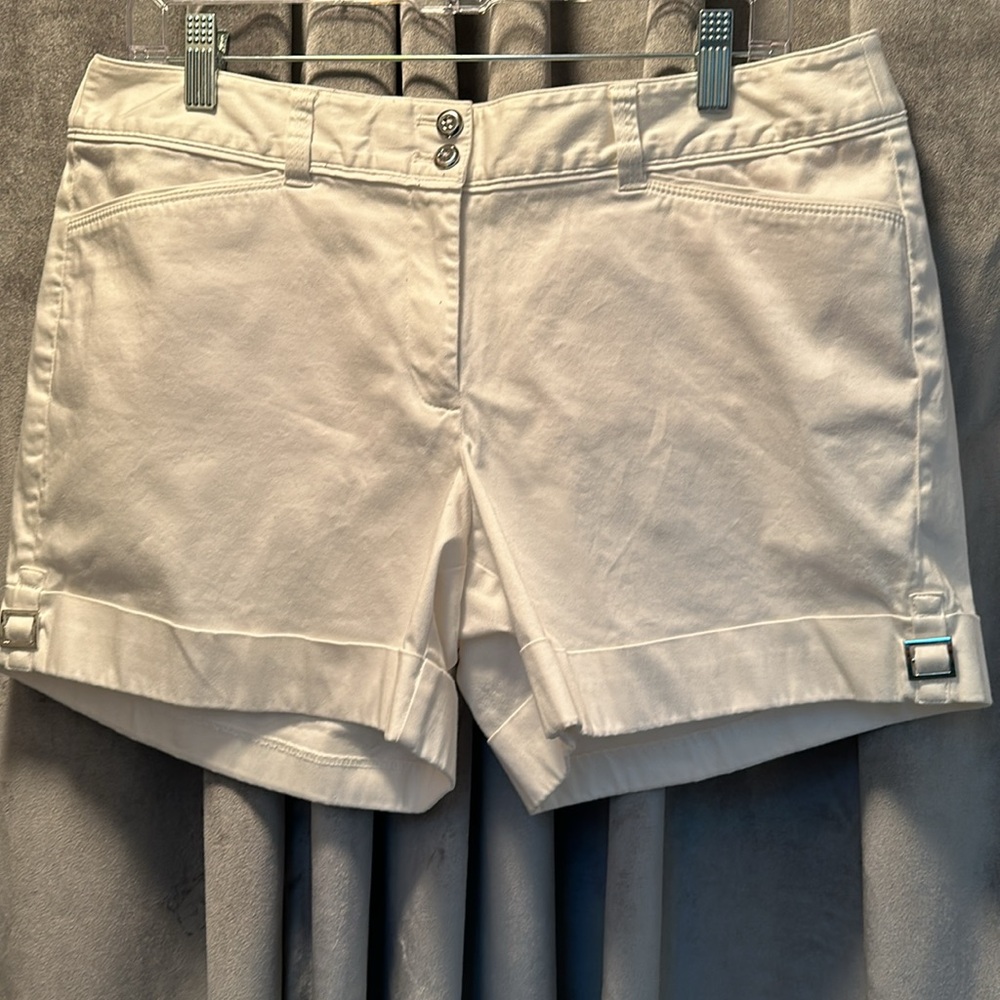 WHBM size 12 cuffed shorts